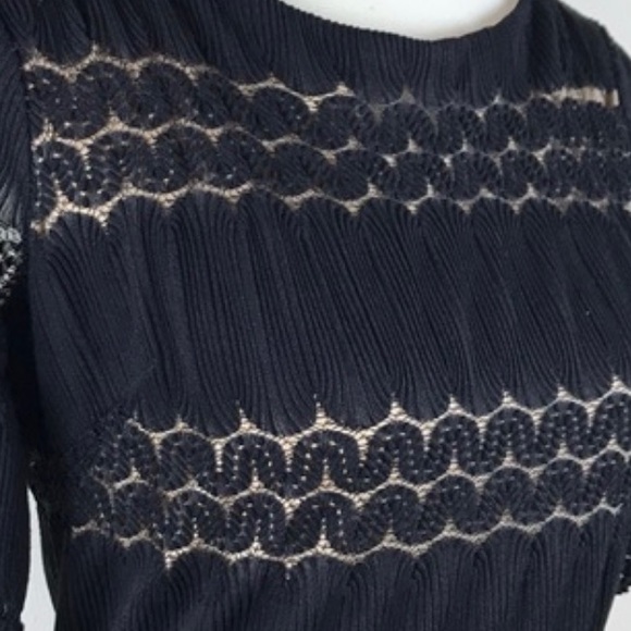 Marc Bouwer | Black and Tan Cut-out Dress - Picture 6 of 6